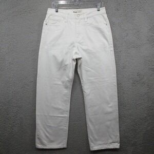 Plac Mergo Selvedge Denim Jeans Straight Leg LZO Mens 32x29 White